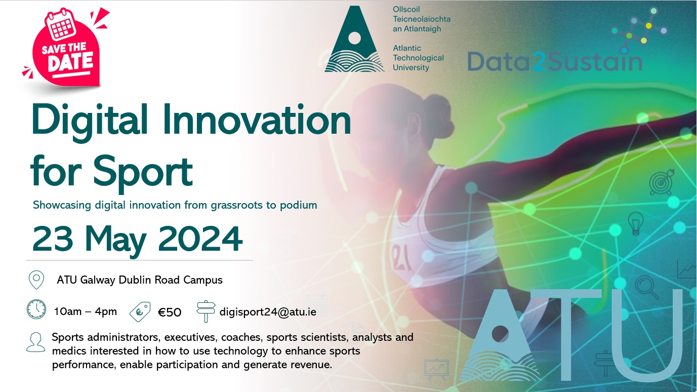 Save the date - Digital Innovation for Sport Event ATU 2024
